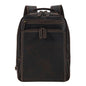 Backpack Men's Crazy Horse Leather Large Capacity