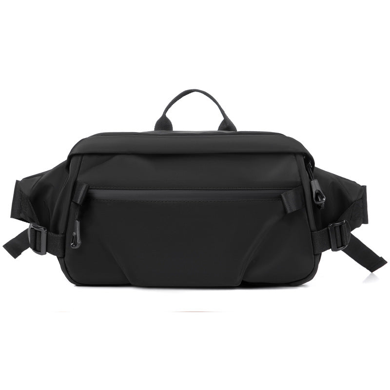 Simple Stylish And Versatile Chest Bag Student Male Commuter Large Capacity Shoulder Bag